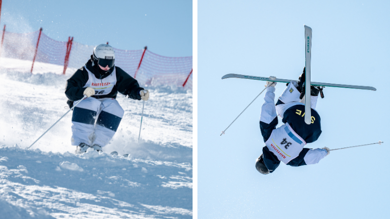 Karl Wärme och Jakob Hansson Mathisen slutade på pallen i den total Europacupen. Foto. Anya Censi. 