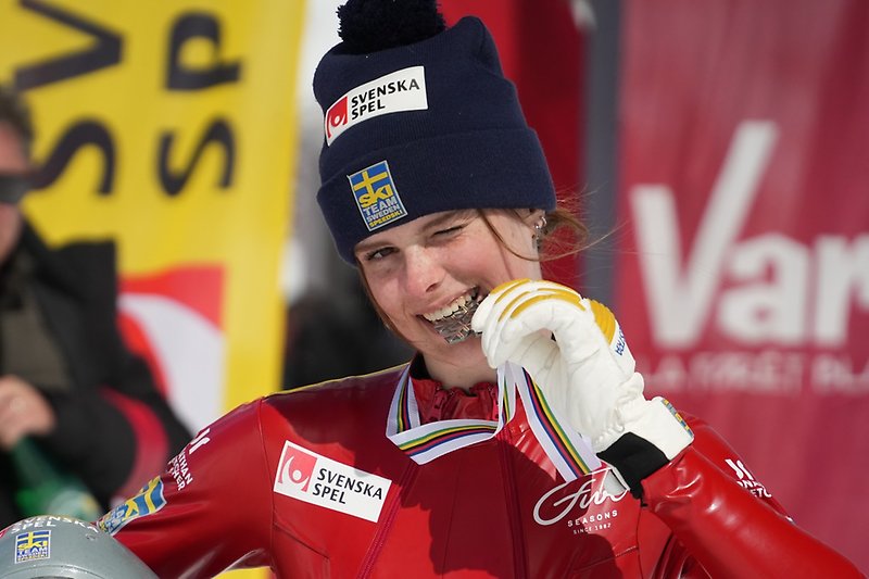 Agnes Abrahamsson VM silver